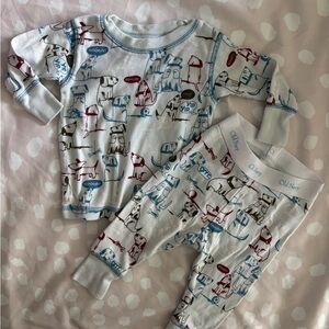 Old Navy Kids Pajamas - Blue with cute puppy prints